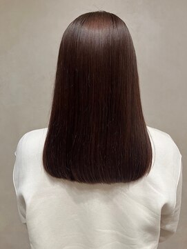 モッズ ヘア 銀座店(mod's hair) 小顔骨格矯正所レイヤーダブルカラーバレイヤージュ韓国２０代