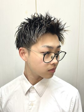 ヘアーアンドグルーミング ヨシザワインク(HAIR&GROOMING YOSHIZAWA Inc.) メンズビジネスツーブロックアップバング爽やか好印象髪質改善