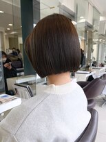 ハピネス 梅田茶屋町店(HAPPINESS)&nbsp;韓国ボブ 切りっぱなしボブ タッセルボブ ぱつっとボブ