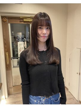 ユニコ(unico) 顔まわりカット/姫カット/レイヤー