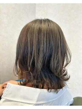 キュウヘアー(KYUU HAIR) くびれスタイル×白髪が気になりにくいハイライト