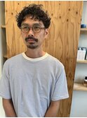 メンズショートパーマスタイル