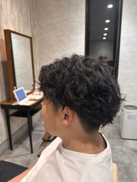 エヌアンドエー 杉戸高野台店(N&A) ツイスパ/スパイラル/波巻きパーマ×ツーブロックマッシュ#1