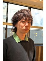 ビハインドザカーテン(BEHIND THE CURTAIN)&nbsp;【癖毛を活かす】メンズショートスタイル