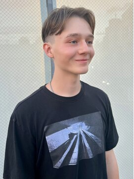 ワースホワイル(WORTH WHILE) 外国人風パーマウルフカルマパーマベリーショートダークアッシュ