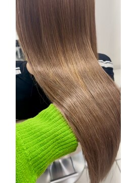 スタイル 横浜(STYLE) エクステ80本ベージュロング/長さだし/馴染ませエクステ/