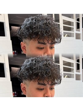 髪屋 紬 メンズ/メンズパーマ/メンズカット/ツイストスパイラル