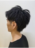 ツーブロックショートカット