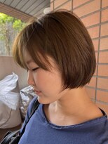 ボコカ(bococa)&nbsp;【Vicky指名】イエローベージュダブルカラーミニボブ登戸