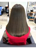 ブリーチなしでできるオリーブベージュ