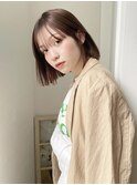 ぱっつんボブ♪ 内巻きボブ ワンカールボブ ぱっつん前髪