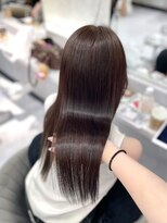 ジーナ 名駅(XENA.) 《LUNA》オリーブグレージュ/ナチュラルカラー/ダブルカラー