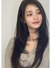 【平日10時～14時限定】中韓MIXカット＋艶カラー ￥14,300→￥11,440