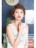 ココアブラウン ナチュラルマッシュ【hair park MAMBO 豊田】