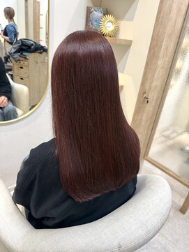 シアアルン 新小岩店(SHEER alun) レッドブラウン