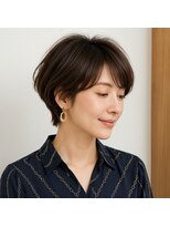 スープレックス ヘアーデザイン(SOUPREX HAIR DESIGN) 美フォルム大人ショート 20代 30代 40代 50代 60代 髪質改善