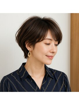 スープレックス ヘアーデザイン(SOUPREX HAIR DESIGN) 美フォルム大人ショート 20代 30代 40代 50代 60代 髪質改善