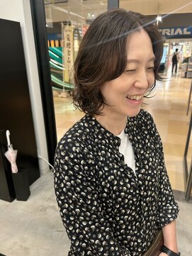 リンダ(LINDA) レイヤーボブ/レイヤーパーマ/秋冬カラー[札幌美容室LINDA]