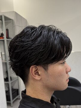 ビカムメンズヘアー 栄店(become men's hair) 名古屋曲がる縮毛矯正/フェザーパーマ/ニュアンスパーマ