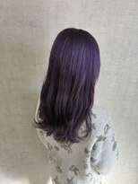 トリコ(ToricO) ラベンダーパープル ダブルカラー ブリーチカラー 紫色