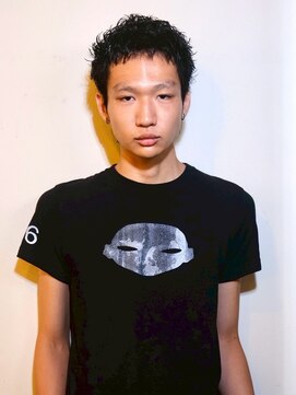 ランプ 代官山(the lamp) メンズ刈り上げなし無造作ベリーショートヘアスタイル