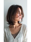 30代40代50代ボブレイヤー/バタフライカット/バタフライレイヤー