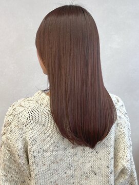 ミュラ(mulah) チョコレートブラウン透明感カラー＊艶髪ロングストレートヘア