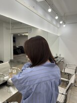 ディジョン 自由ヶ丘(Dijon)&nbsp;韓国顔まわりレイヤーカットグレージュオリーブベージュブラウン