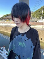 ヘアショップ ホップエム(HAIR SHOP HOP M)&nbsp;ウルフカット/エンドカラー/顔周り/インナーカラー