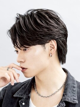 ビカムメンズヘアー 栄店(become men's hair) 毛流れセンターパート