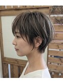 軽やかショートボブ