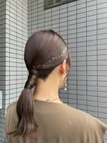 アース 恵比寿店(HAIR&MAKE EARTH)&nbsp;カチモリヘアでスッキリ綺麗めに☆