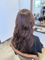 アメイロ(ameiro)&nbsp;YUKI オレンジ×ロングレイヤー