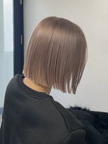 リグ 横浜(Lig.) ミルクティーグレージュブリーチダブルカラーハイトーン/横浜駅