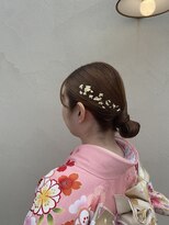 イケハ(IKEHA)&nbsp;ロング×金箔ヘア
