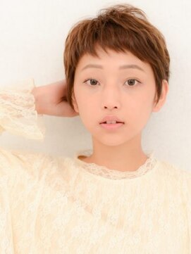 ラフ(raugh) アシメバングショート