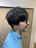 パティオンツー(PATIONN2)&nbsp;メンズマッシュウェービーミックスパーマスタイル表参道青山原宿