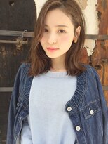 マグノリア オモテサンドウ(MAGNOLiA Omotesando) 大人かわいい美髪Aラインボブのニュアンスくびれこなれミディ