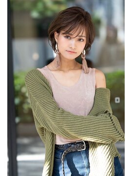 ブエナビスタ(BUENA VISTA) BUENA VISTA☆/ショートボブ/前髪/ オリーブグレージュ