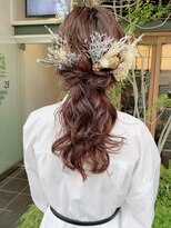 ラパンセヴェール(LA PENSEE VERT)&nbsp;【LA PENSEE】結婚式のアレンジヘア