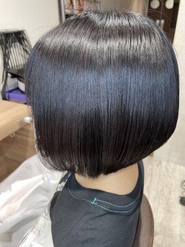 アンド ヘアードレス(and hair dress) 髪質改善ストレートボブ