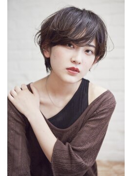 ラレイ(Lalei) 【Lalei】大人かわいいリラックスショート　辻幸奈