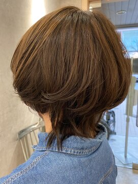 ボンドバイテトテ 三宮元町(BONDbytetote) 【BOND nariのサロンスタイル】ウルフマッシュ