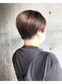 タイトなマッシュショート