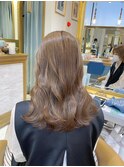 似合わせカット　アースカラー　くびれヘア