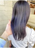大人女子に人気暗髪透明感ラベンダーグレージュ30代梅ヶ丘美容室