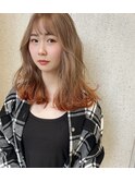ベージュ+オレンジ  MASA