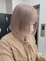 ベレーザシェルト(Beleza scelto)&nbsp;2146外国人風カラーフリンジバングミルクティーバニラベージュ