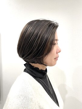 ラス(RAS) 大人ボブ&グレージュハイライト