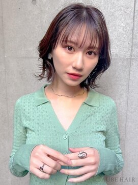オーブ ヘアー シャノン 都城店(AUBE HAIR shanon) 20代・30代_ワイドバングボブ